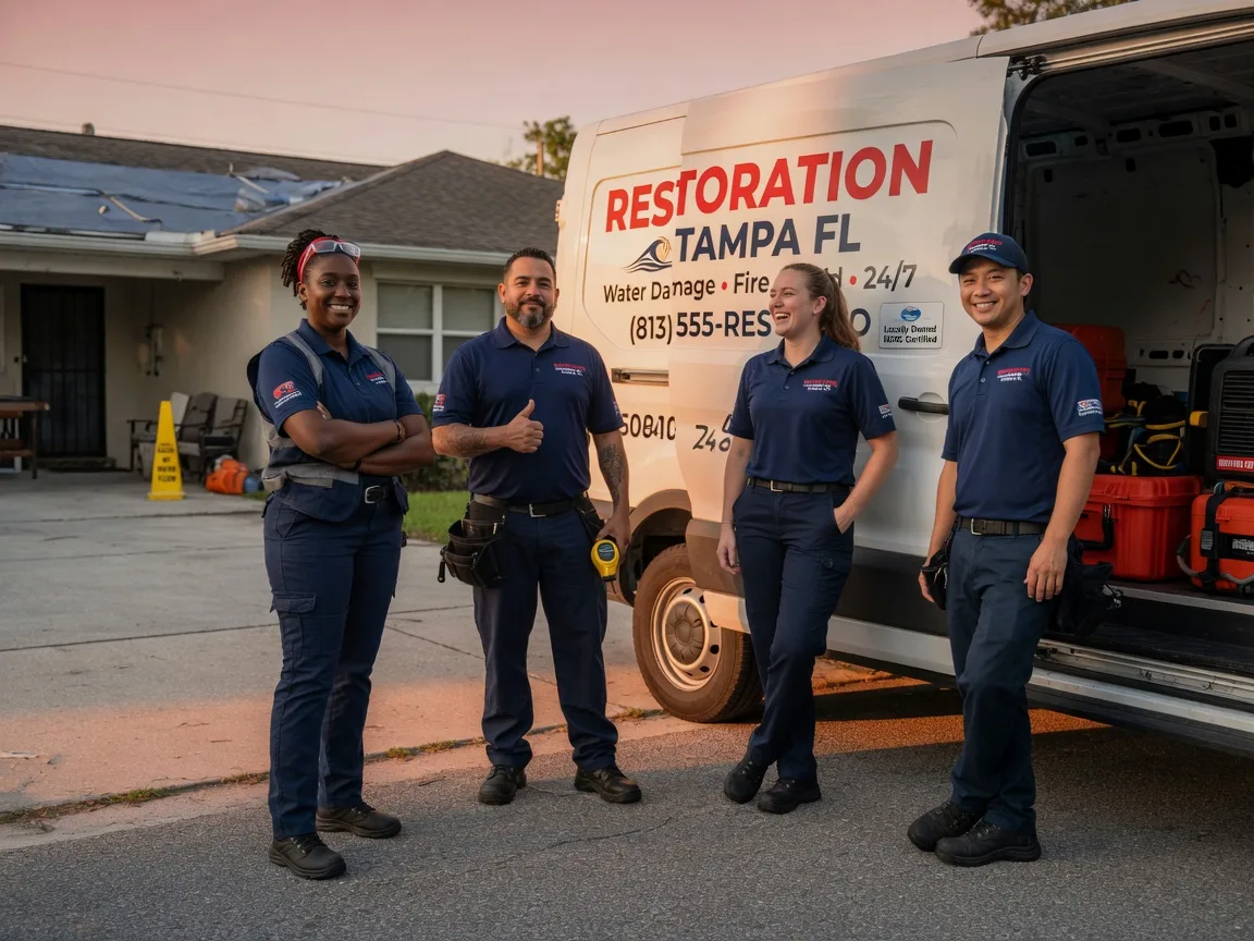 Water Damage Restoration company in Sharon Center, OH